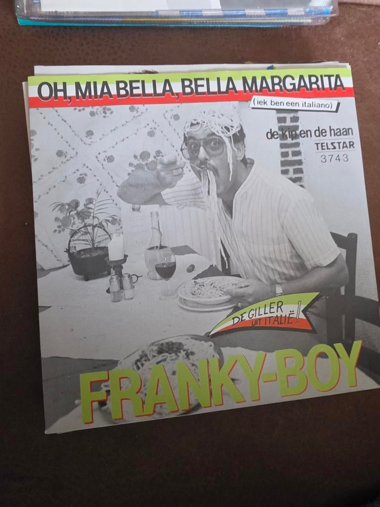 Franky-Boy - Oh, Mia Bella, Bella Margarita (Single), Cd's en Dvd's, Vinyl Singles, Gebruikt, Single, 1980 - 1989, Nederlandstalig