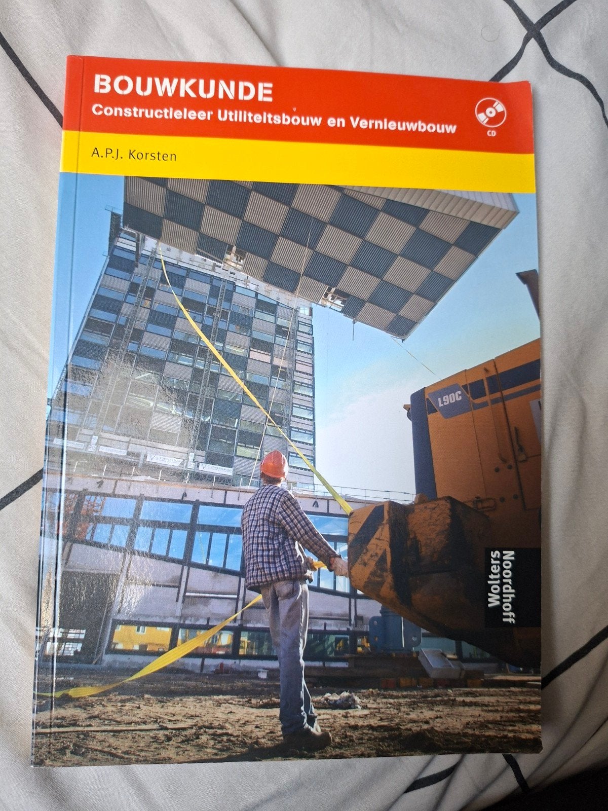 Bouwkunde: Constructieleer Utiliteitsbouw en Vernieuwbouw, Ophalen of Verzenden, Zo goed als nieuw, Bouwkunde, A.P.J. Korsten