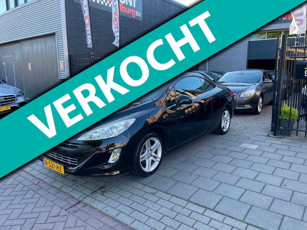 Peugeot 308 CC 1.6 VTi Sport Pack 1e Eigenaar! Trekhaak Airc, Voorwielaandrijving, Euro 5, Gebruikt, 4 cilinders
