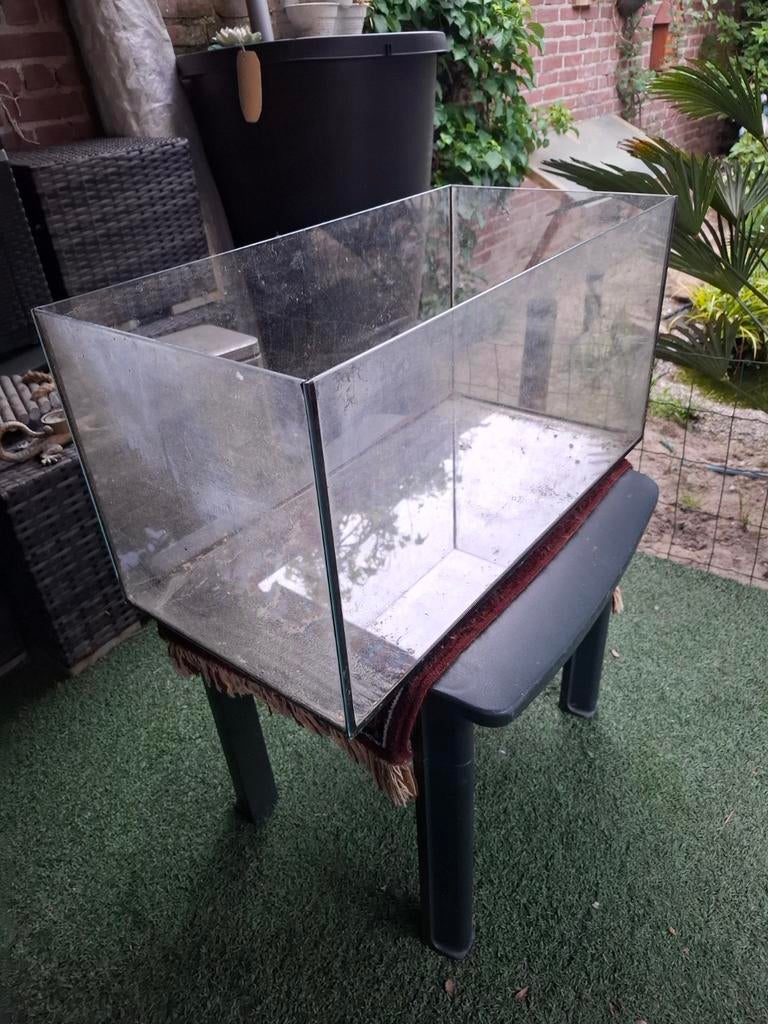 Aquariumbak 60cm breed 30cm hoog 30cm diep, Dieren en Toebehoren, Vissen | Aquaria en Toebehoren, Ophalen, Gebruikt, Leeg aquarium