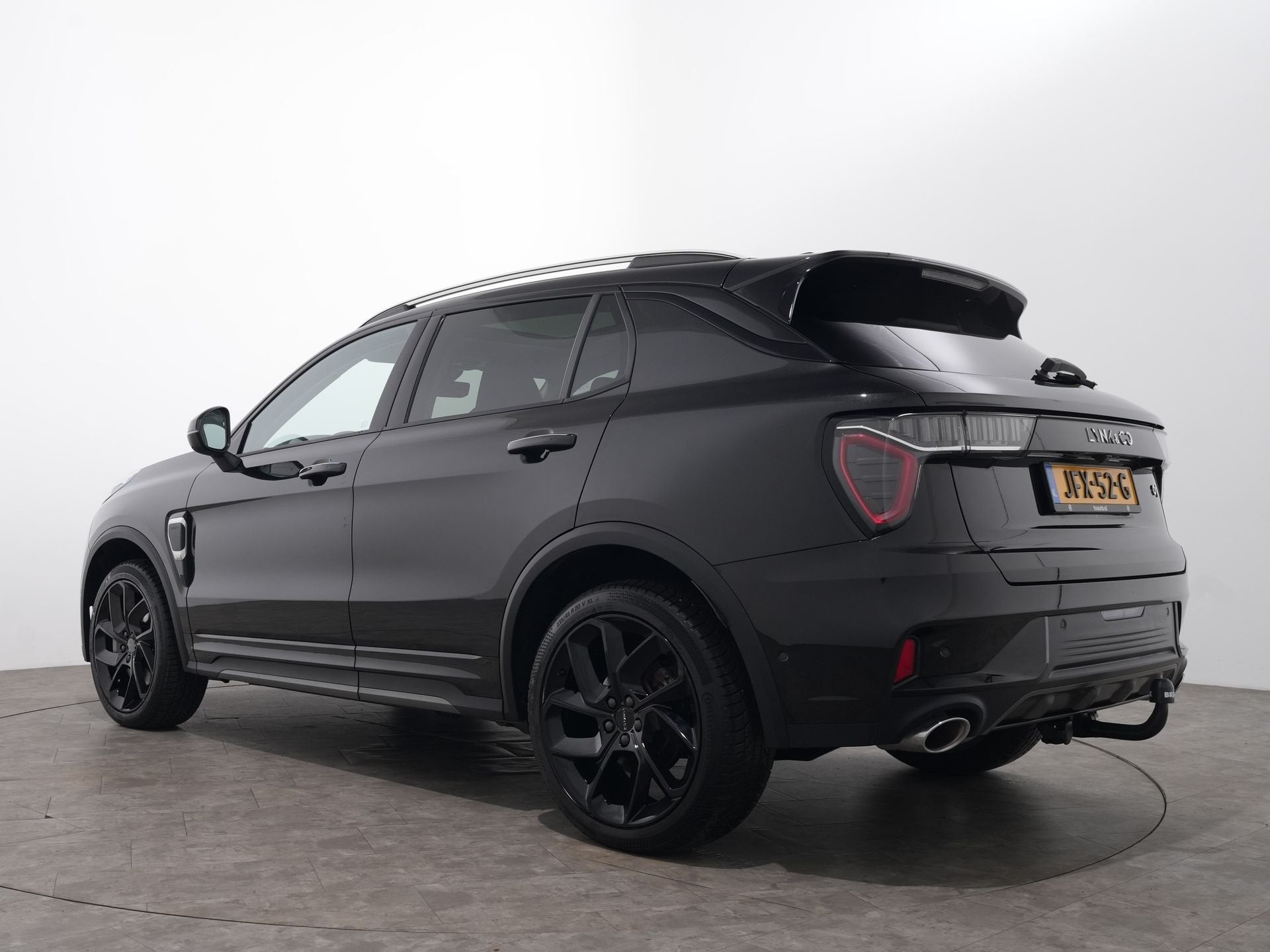 Lynk & Co 01 1.5 PHEV 262PK BLACK EDITION AUT7 SOH 96,22% |, Stof, Zwart, Plug-in hybride, Bedrijf