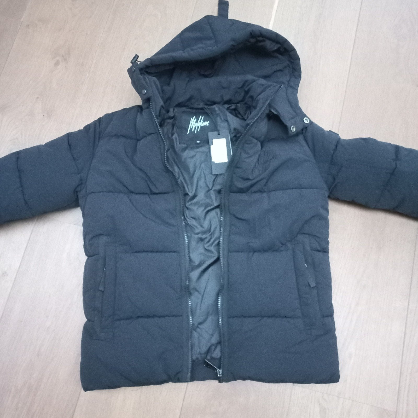 Malelions heren winterjas maat XS, Kleding | Heren, Ophalen of Verzenden, Zo goed als nieuw, Zwart, Malelions