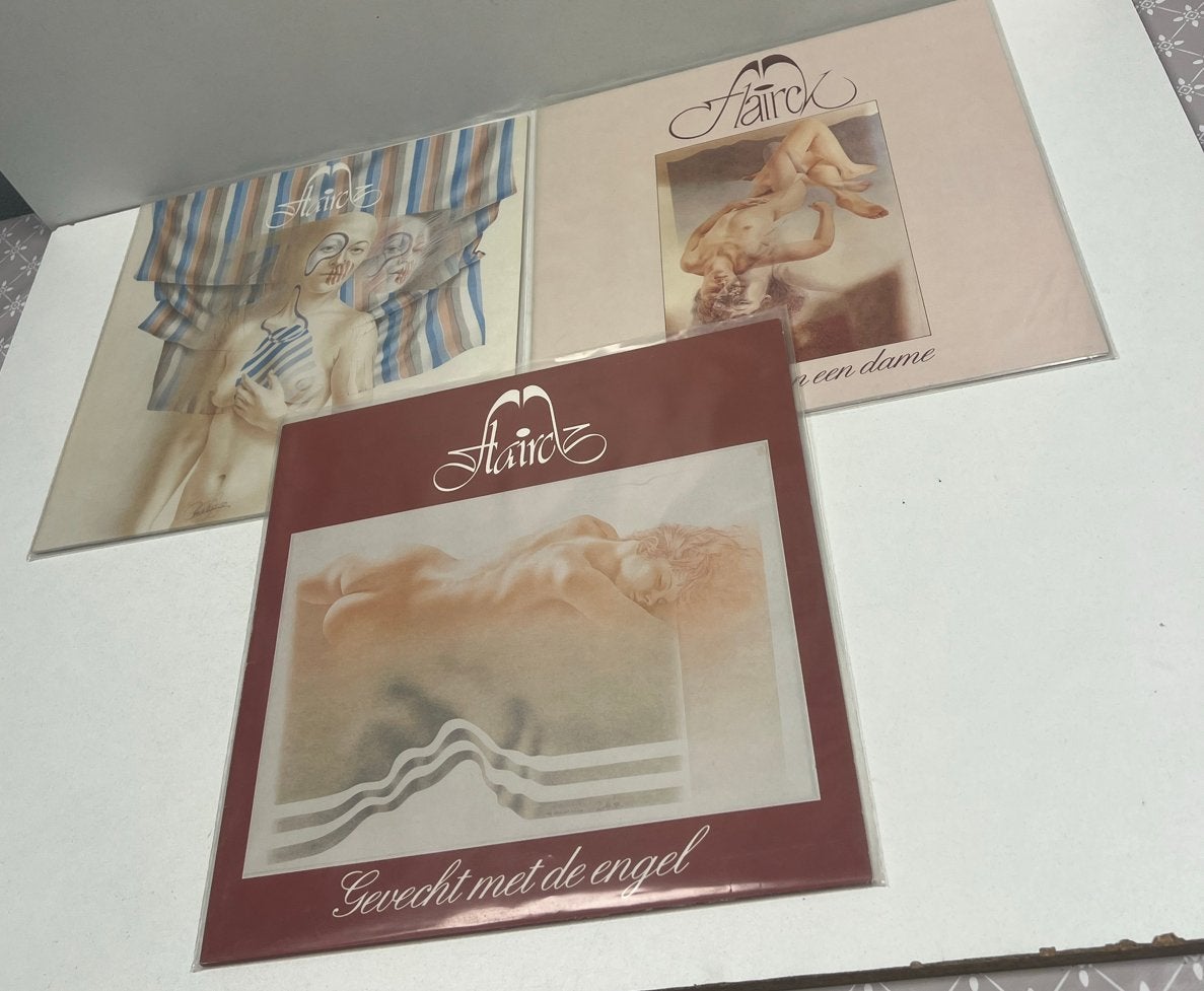 Flairck - Circus, Variaties op een dame, Gevecht met de enge, LP, Gebruikt, Ophalen of Verzenden, Folk