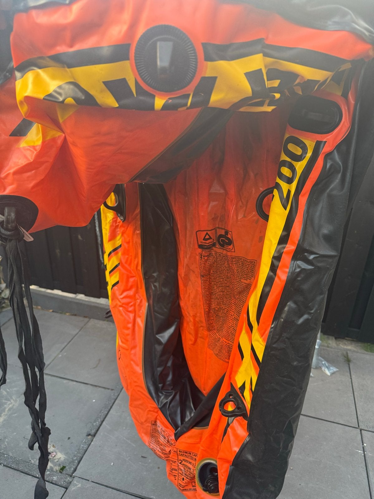 Intex Excursion Pro 200 opblaasboot, Ophalen of Verzenden, Gebruikt