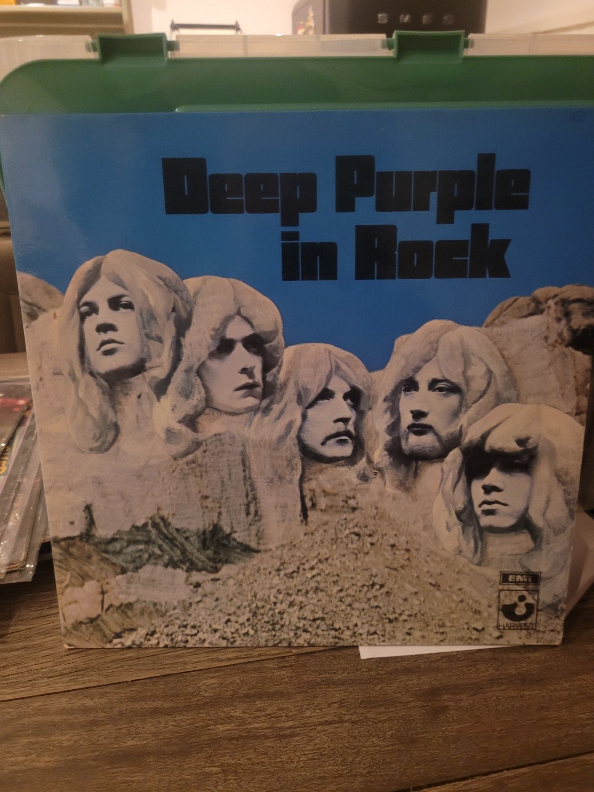 deep purple in rock lp, LP, Gebruikt, Ophalen of Verzenden, Classic Rock