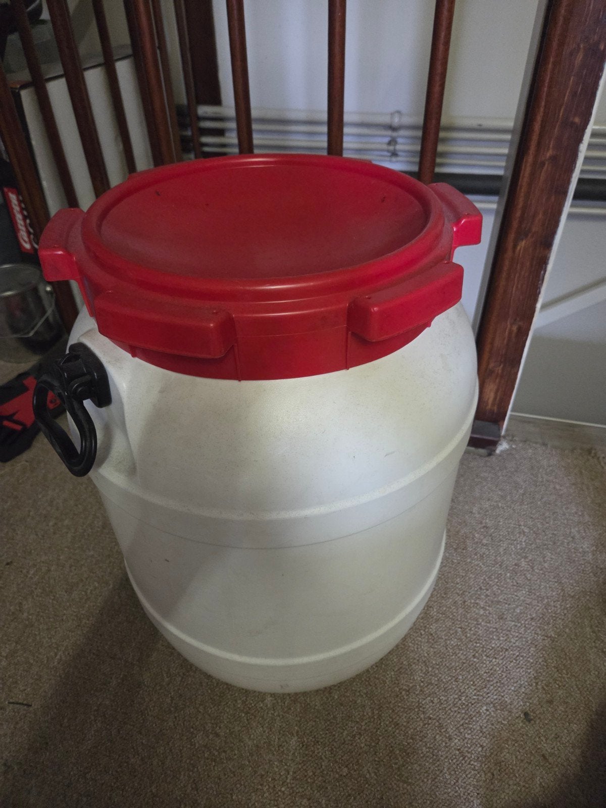 CurTec voerton 55 liter - Waterdichte opslagton, Dieren en Toebehoren, Ophalen, Vee