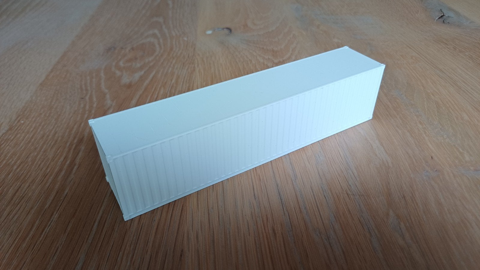 Herpa witte 40ft container, Hobby en Vrije tijd, Modelauto's | 1:87, Ophalen of Verzenden, Nieuw, Bus of Vrachtwagen, Herpa