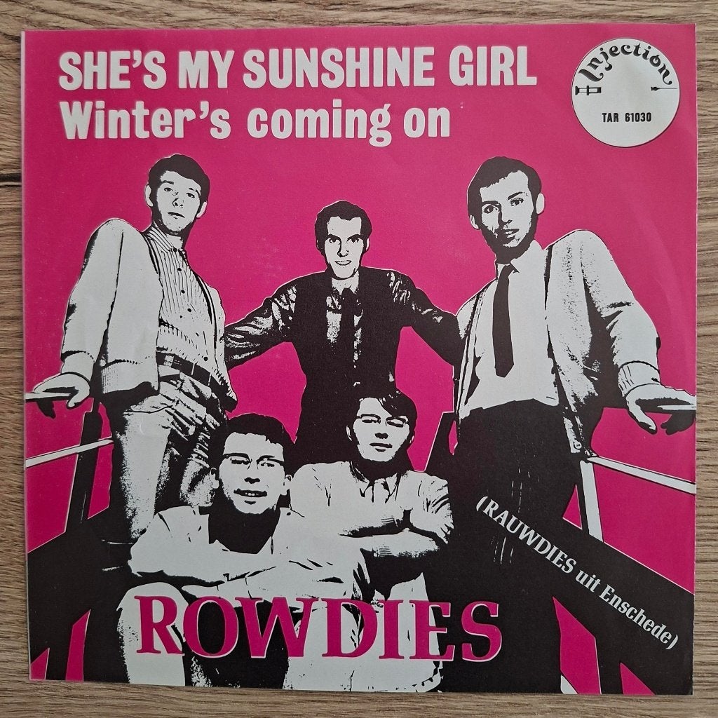 Rowdies single Nederbeat Sunshine Girl, Cd's en Dvd's, Vinyl Singles, Ophalen of Verzenden, Gebruikt, 7 inch, Pop