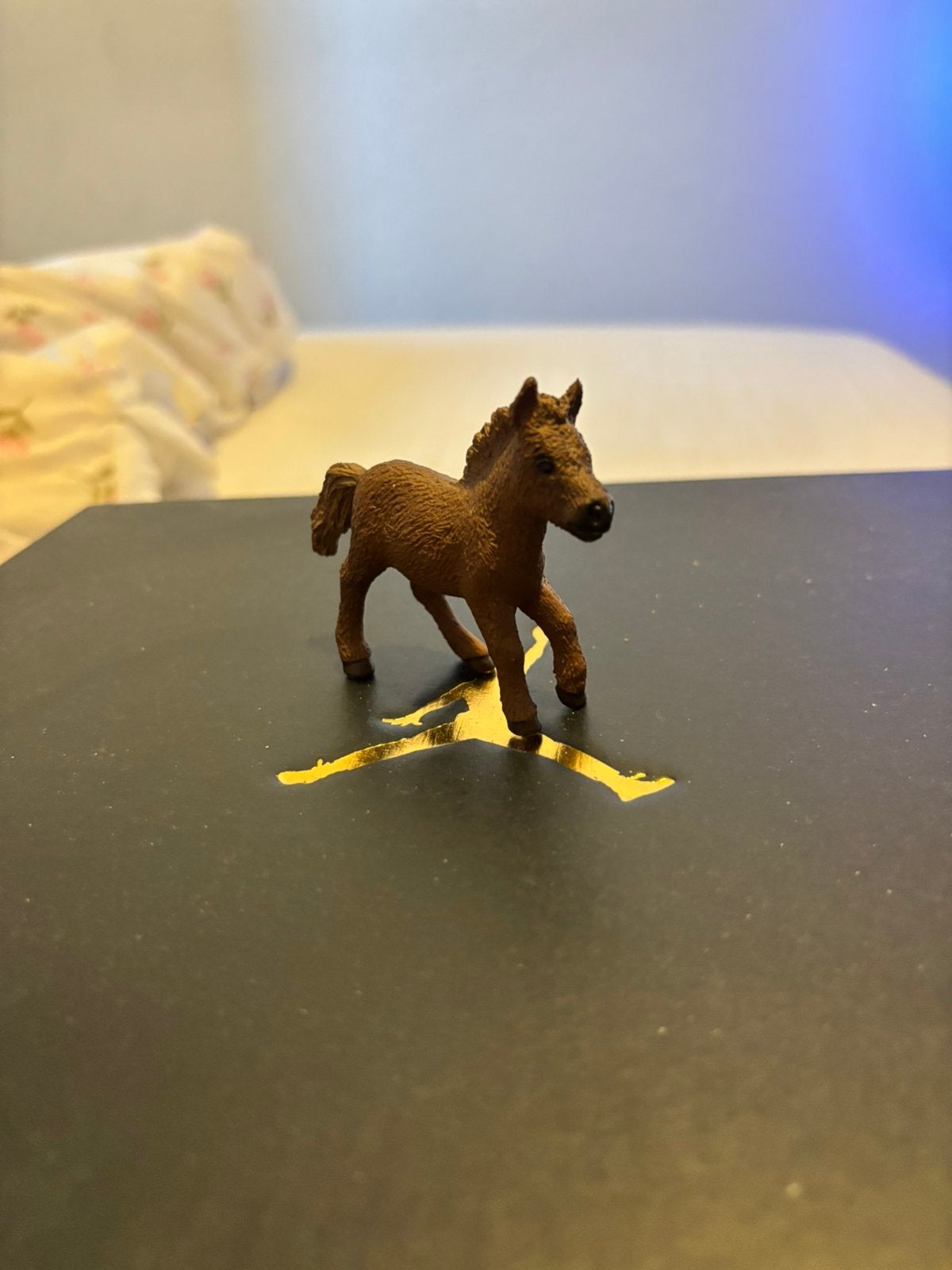 Schleich Shetlander veulen – Limited Edition, Ophalen of Verzenden, Zo goed als nieuw, Paard, Beeldje of Figuurtje