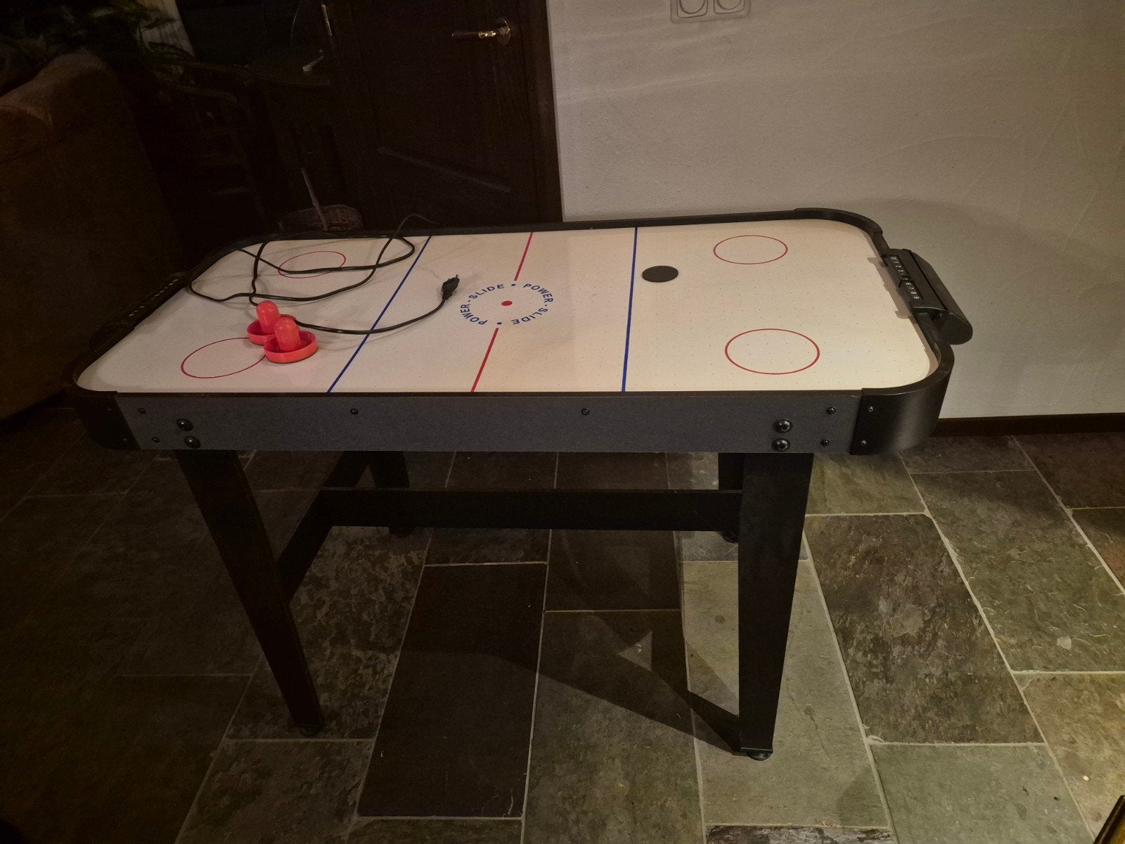 Airhockeytafel Power Slide - Zo goed als nieuw, Een of twee spelers, Ophalen, Zo goed als nieuw