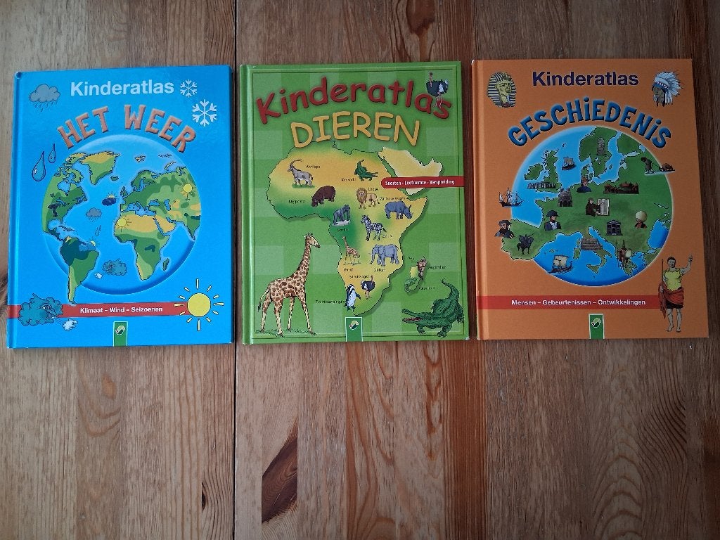 Kinderatlas, Ophalen of Verzenden, Zo goed als nieuw, Non-fictie