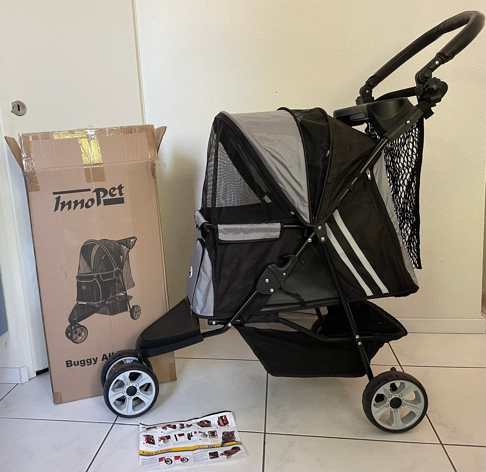 InnoPet All Terrain Hondenbuggy, wandelwagen (ALS NIEUW!), Ophalen, Zo goed als nieuw, Hondenbuggy
