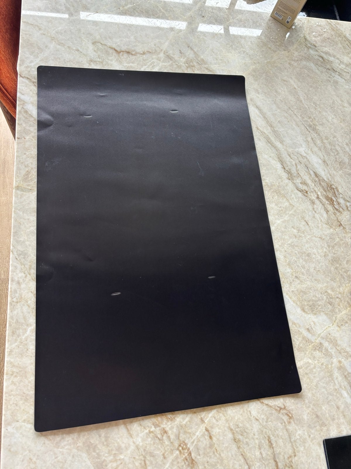 Inductie beschermer - Zwart 77,5 x 52 cm, Ophalen, Zwart, Rubber/elastomeren, Overige typen
