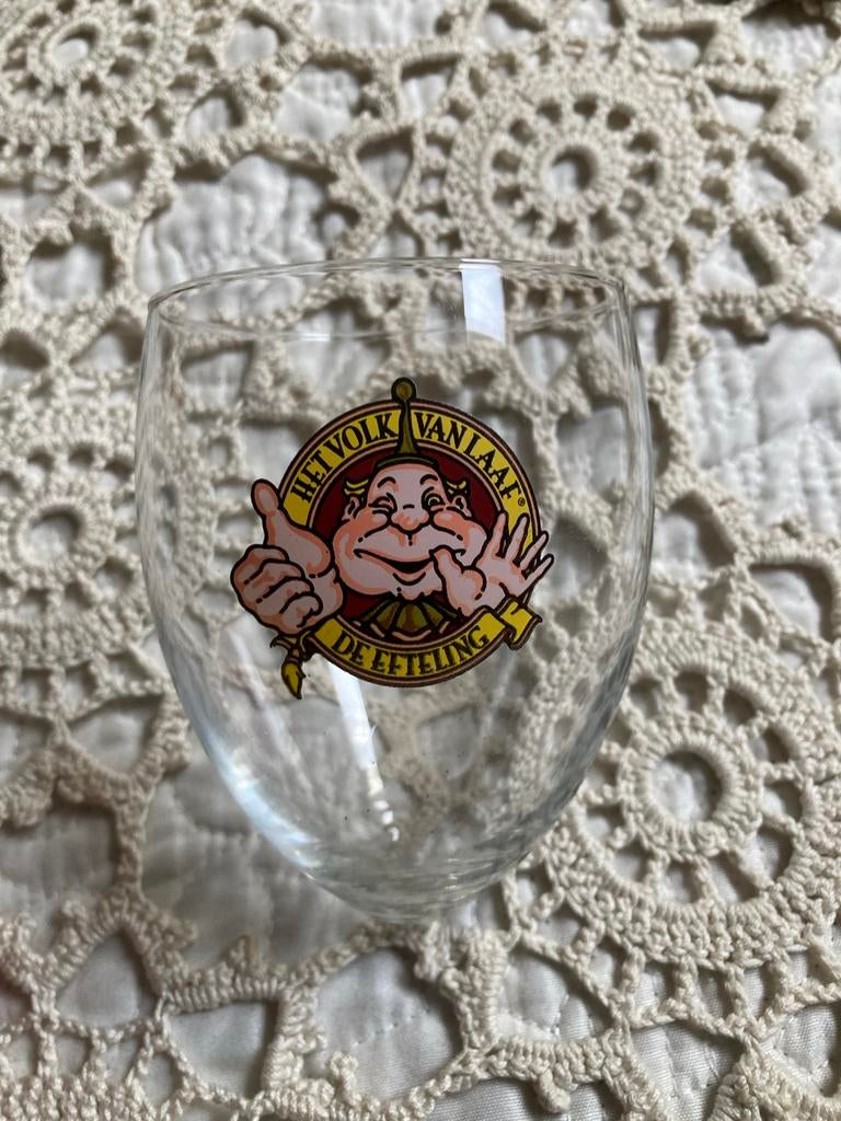 Efteling Het Volk van Laaf glas, Verzamelen, Ophalen of Verzenden, Zo goed als nieuw, Gebruiksvoorwerp
