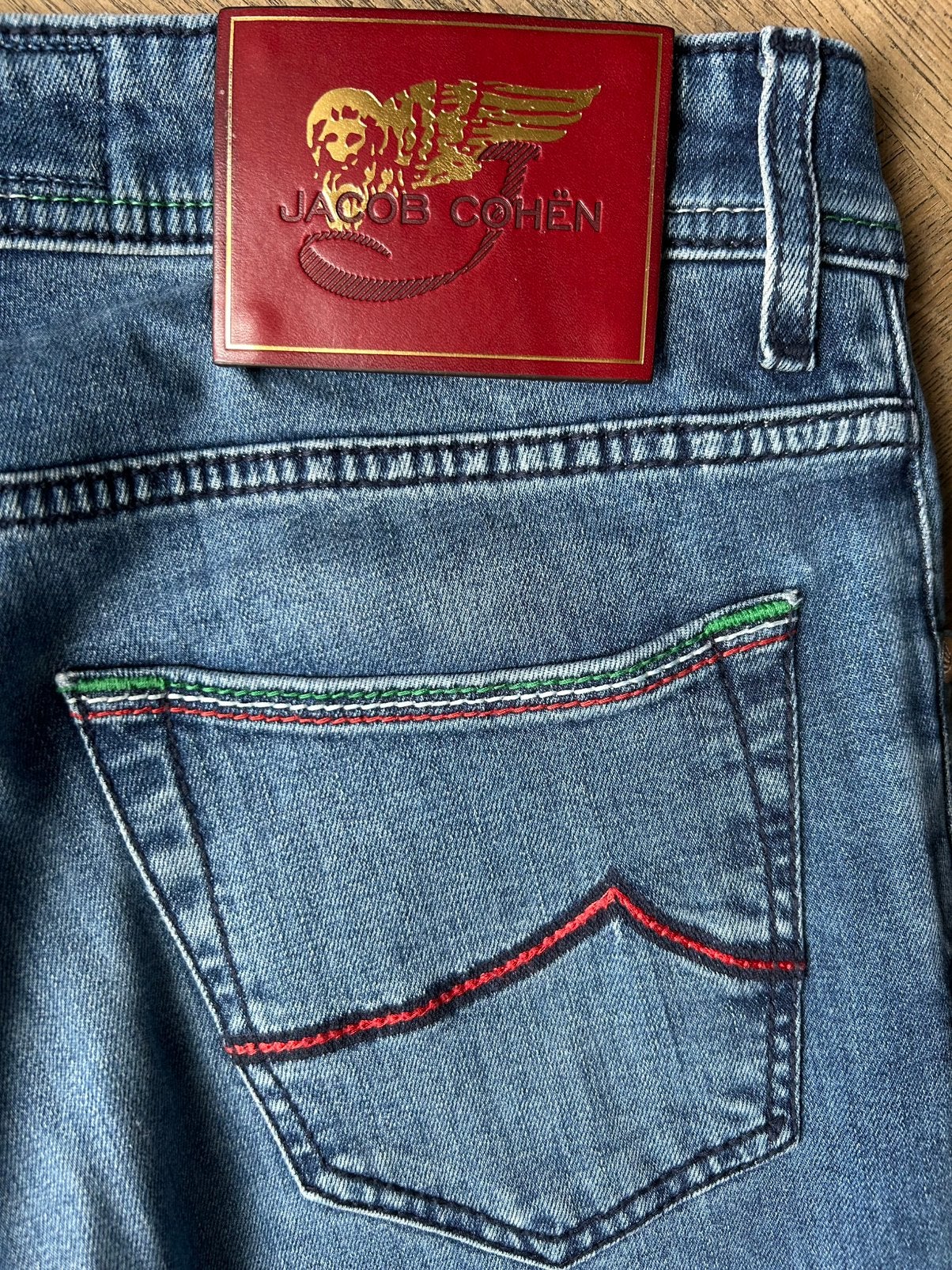 Jacob Cohen J622 Flag Comfort jeans maat 31, Ophalen of Verzenden, Zo goed als nieuw, Blauw, W32 (confectie 46) of kleiner