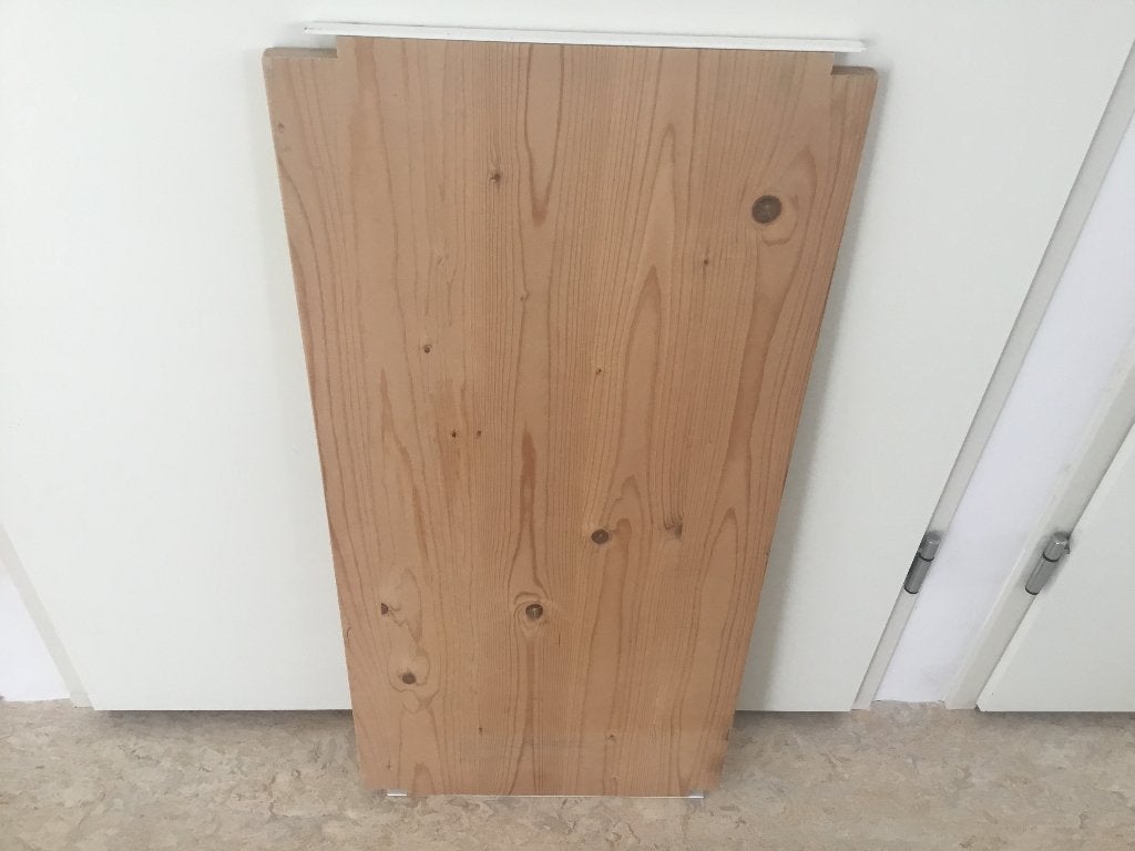 Lundia schap 40x80 ongelakt, Ophalen, Gebruikt