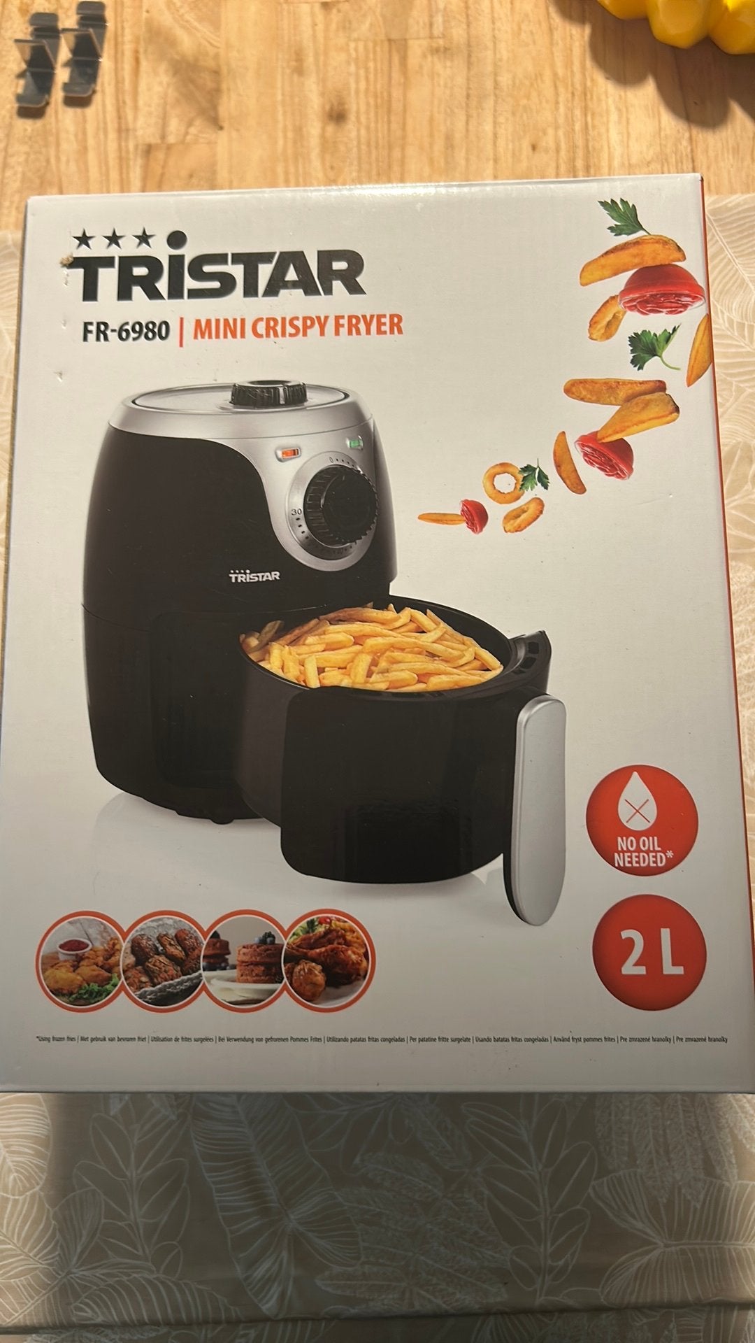 Tristar fr-6980, Ophalen of Verzenden, Nieuw, Airfryer, Minder dan 750 gram
