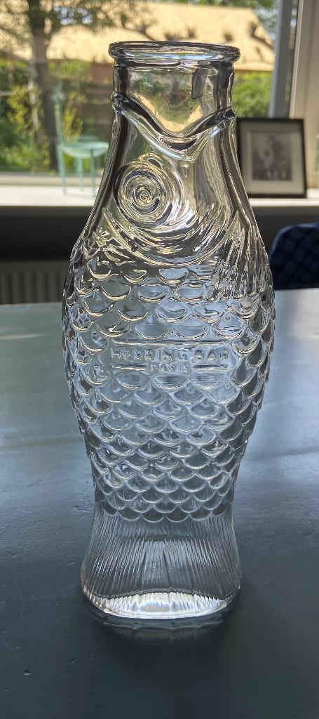 Karaf serax fish, Ophalen of Verzenden, Nieuw, Rechthoekig, Glas