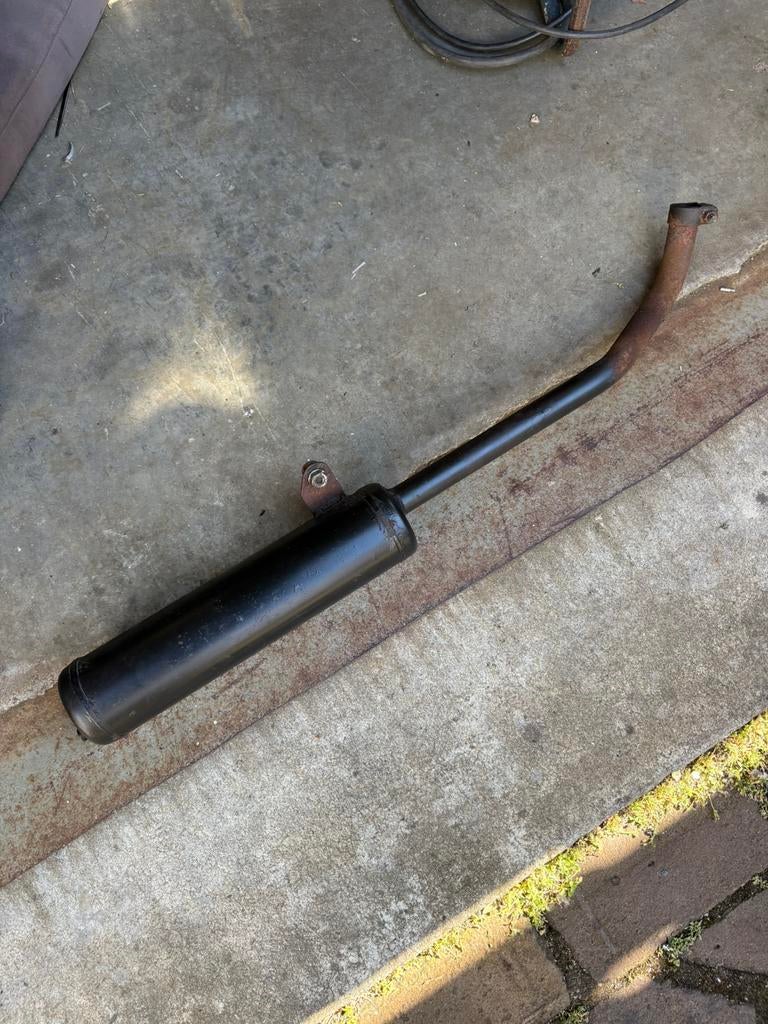 Vespa ciao dikke uitlaat 22 mm, Fietsen en Brommers, Ophalen of Verzenden, Gebruikt, Uitlaat