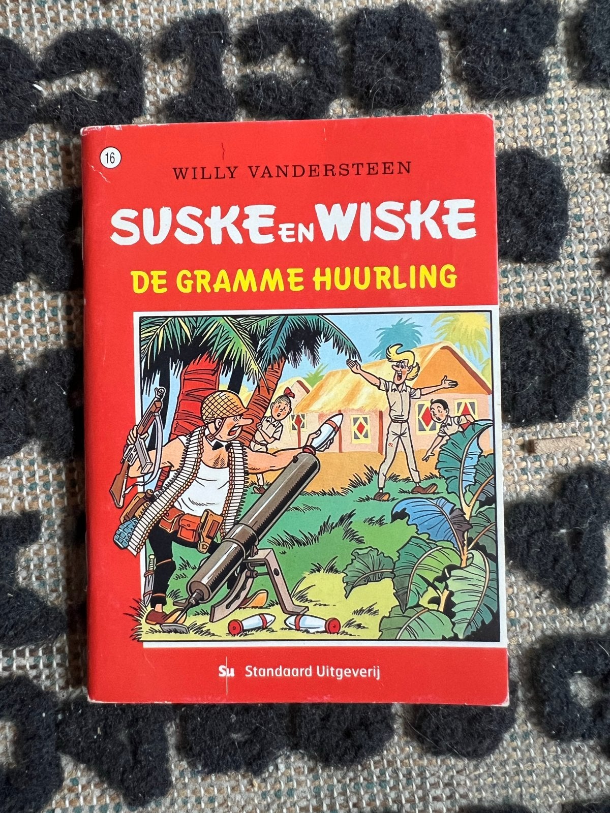 Suske en Wiske Mini Album - De Gramme Huurling (nr. 16), Eén stripboek, Ophalen of Verzenden, Zo goed als nieuw