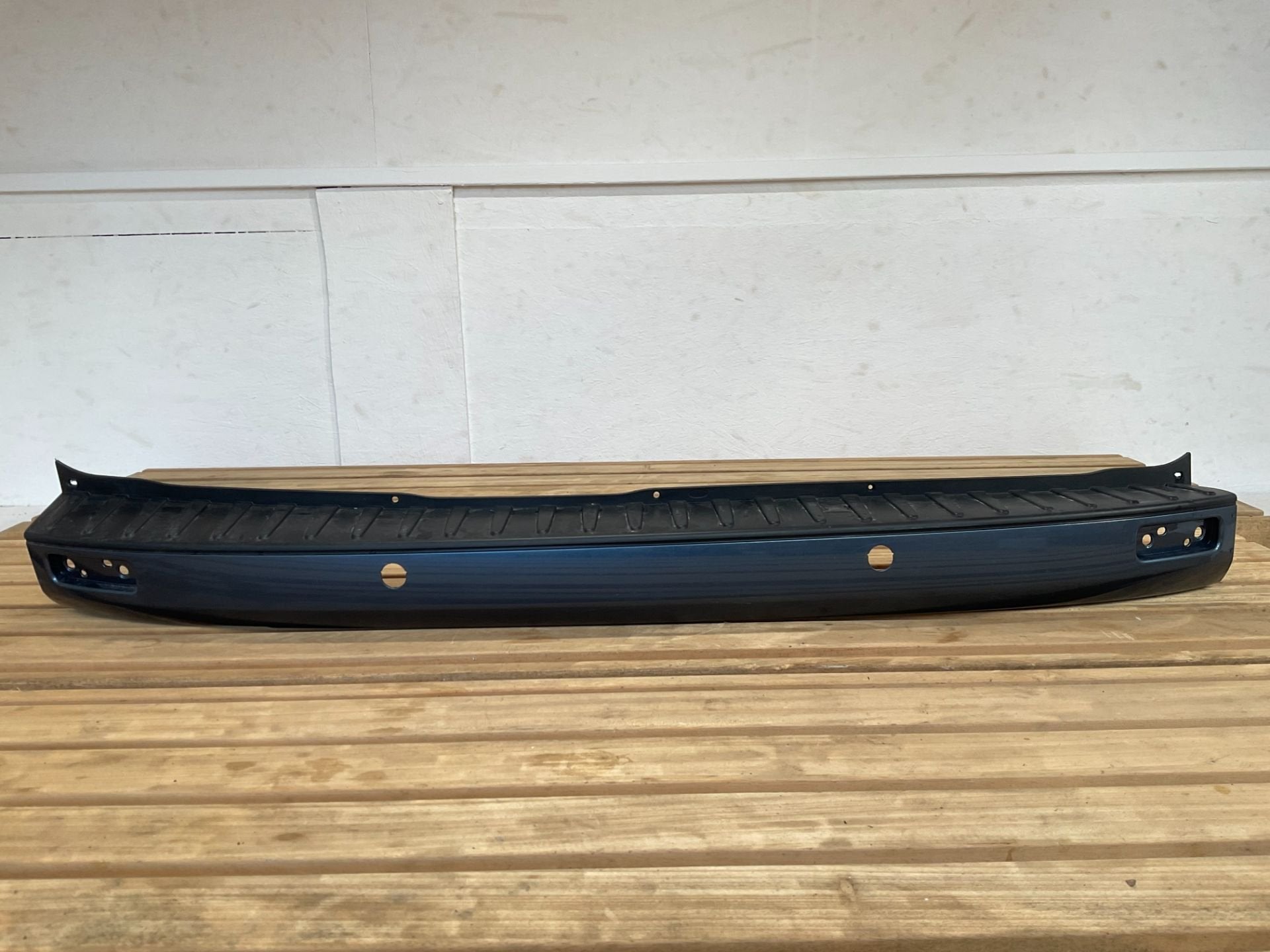 Bumper Ford Transit Custom 13-23 JK21-17E962-Pa Achterbumper, Gebruikt, Info@ford.com, Ophalen of Verzenden, Ford