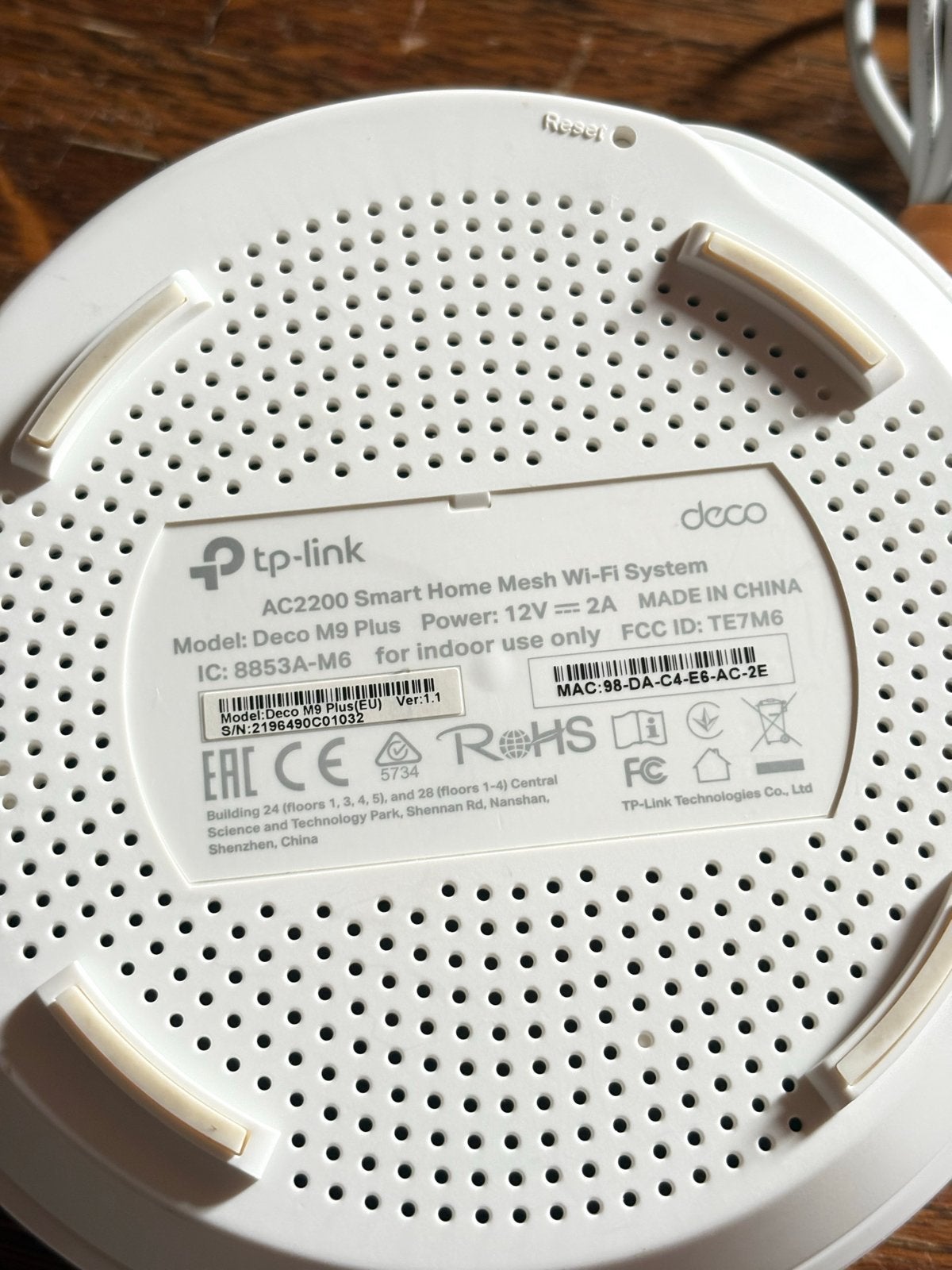 TP-Link Deco M9 Plus Mesh Wi-Fi Systeem - Zo goed als nieuw, Verzenden, Zo goed als nieuw, Router