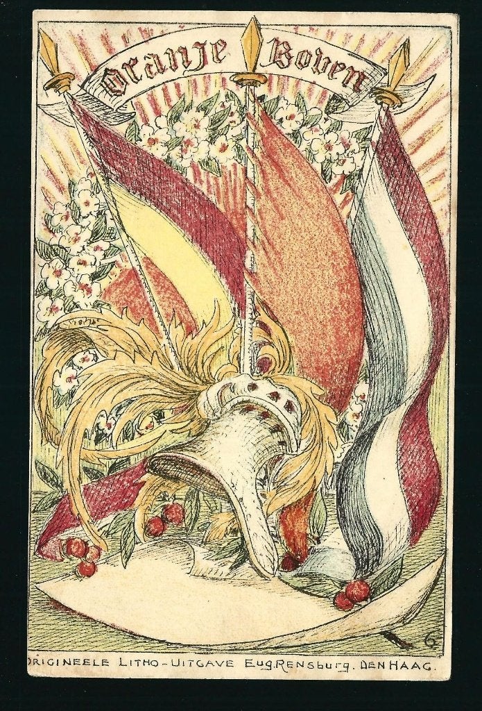 Eug Rensburg Oranje boven Z12, Ophalen of Verzenden, Voor 1920, Ongelopen