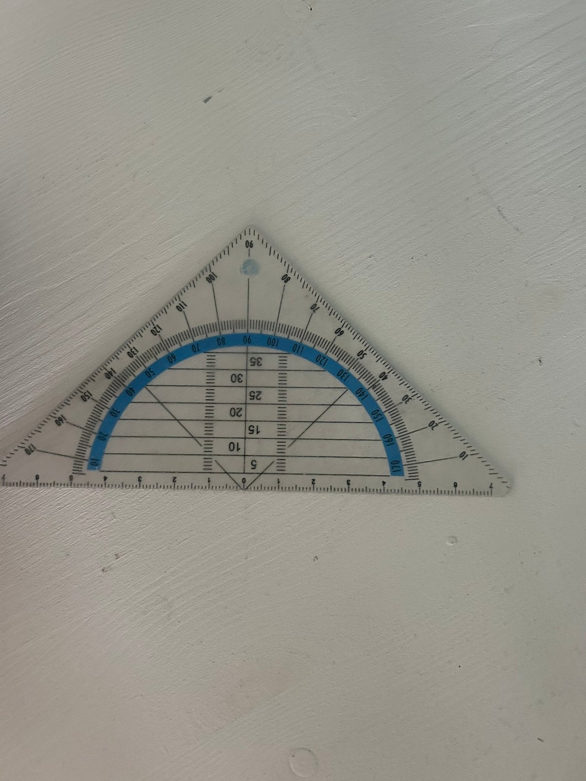 Geodriehoek, Ophalen of Verzenden, Zo goed als nieuw
