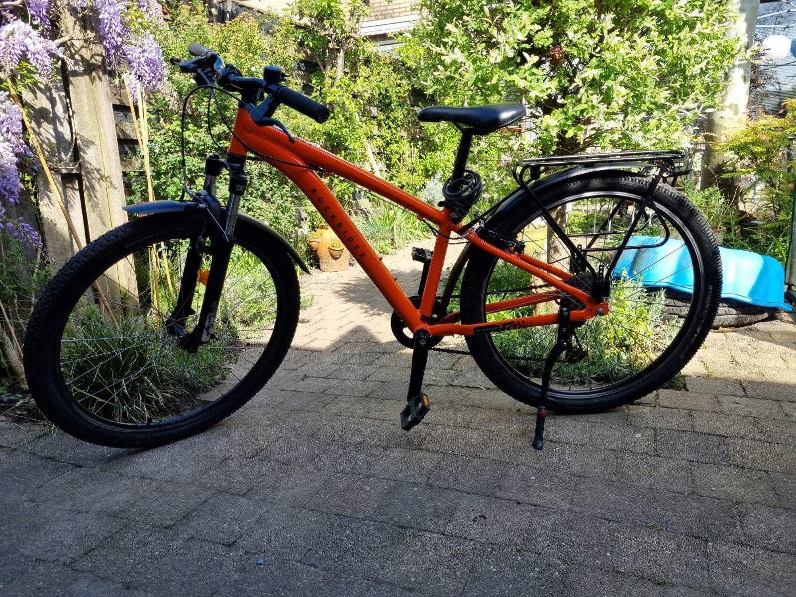 Rockrider ST 500 26 inch leeftijd 10- 14  Sport Trail Mounta, Hardtail, Heren, Zo goed als nieuw, Schijfrem