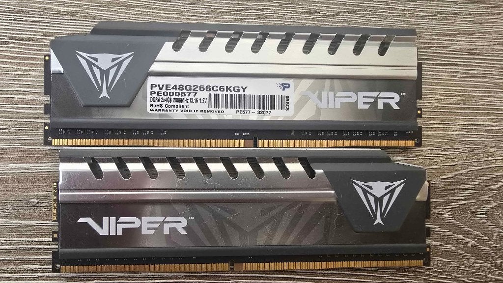 8gb ddr4 ram, Computers en Software, RAM geheugen, Gebruikt, DDR4, 8 GB, Ophalen of Verzenden
