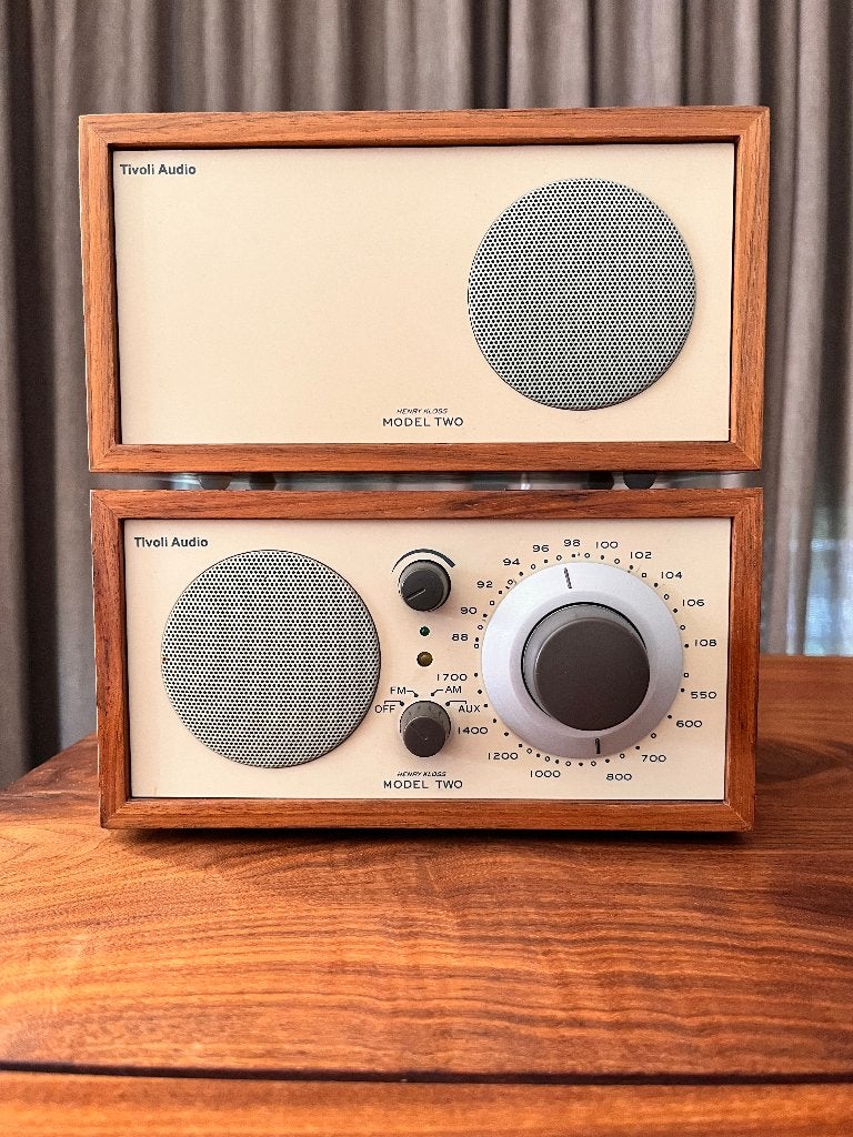 Vintage Tivoli radio, Audio, Tv en Foto, Radio's, Ophalen, Zo goed als nieuw, Radio