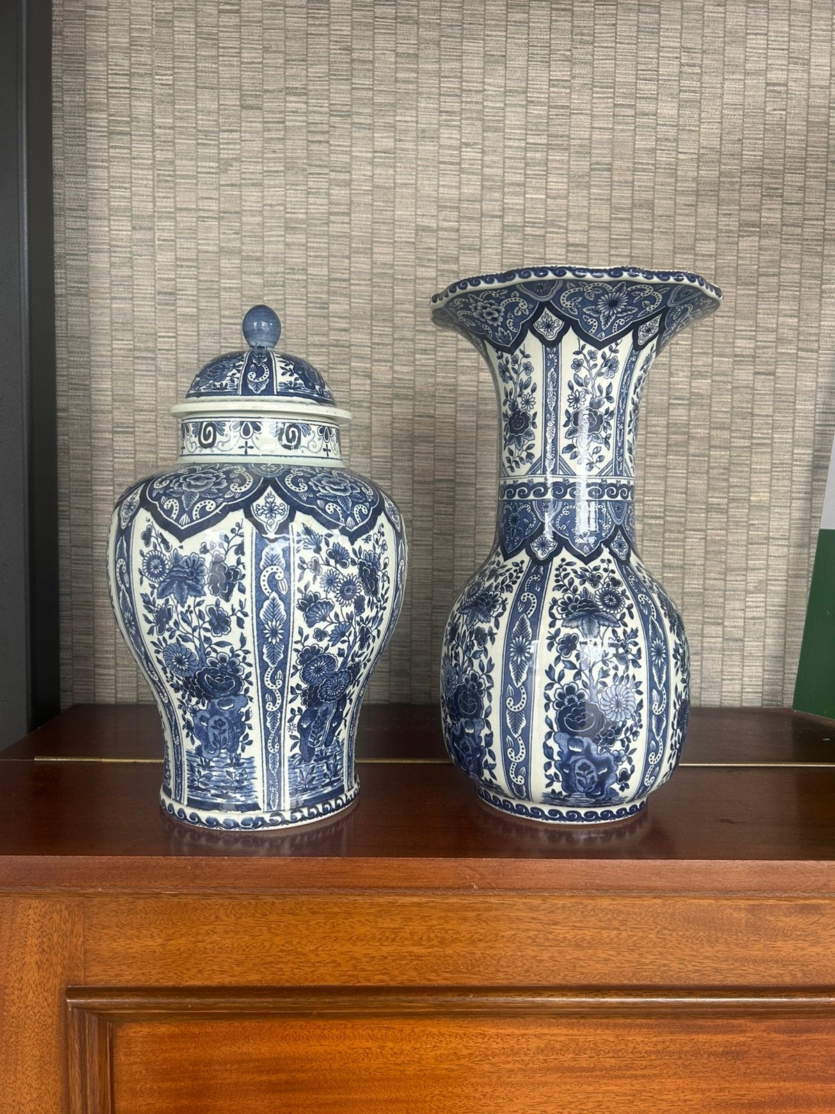 Set Delfts Blauwe Vazen - Petrus Regout & Royal Sphinx, Ophalen