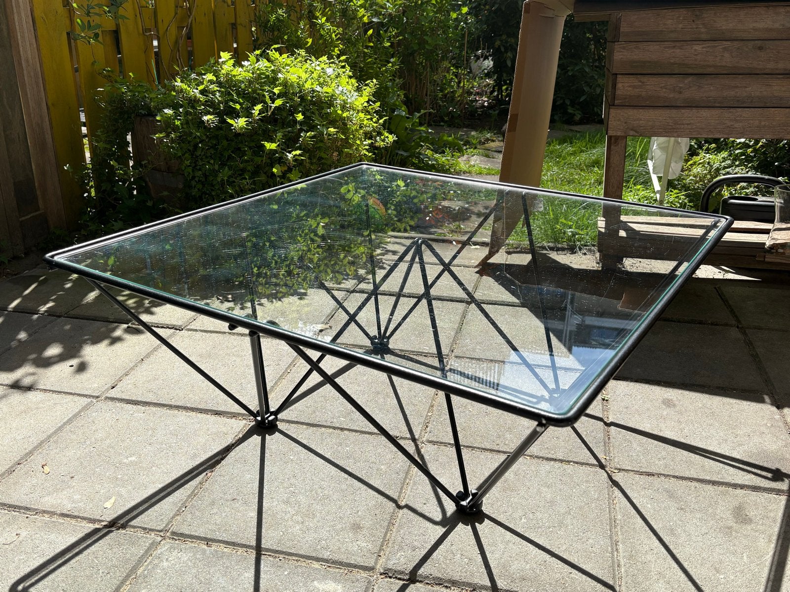 Paola Piva Salon tafel, Ophalen, Gebruikt, 100 tot 150 cm, Vierkant