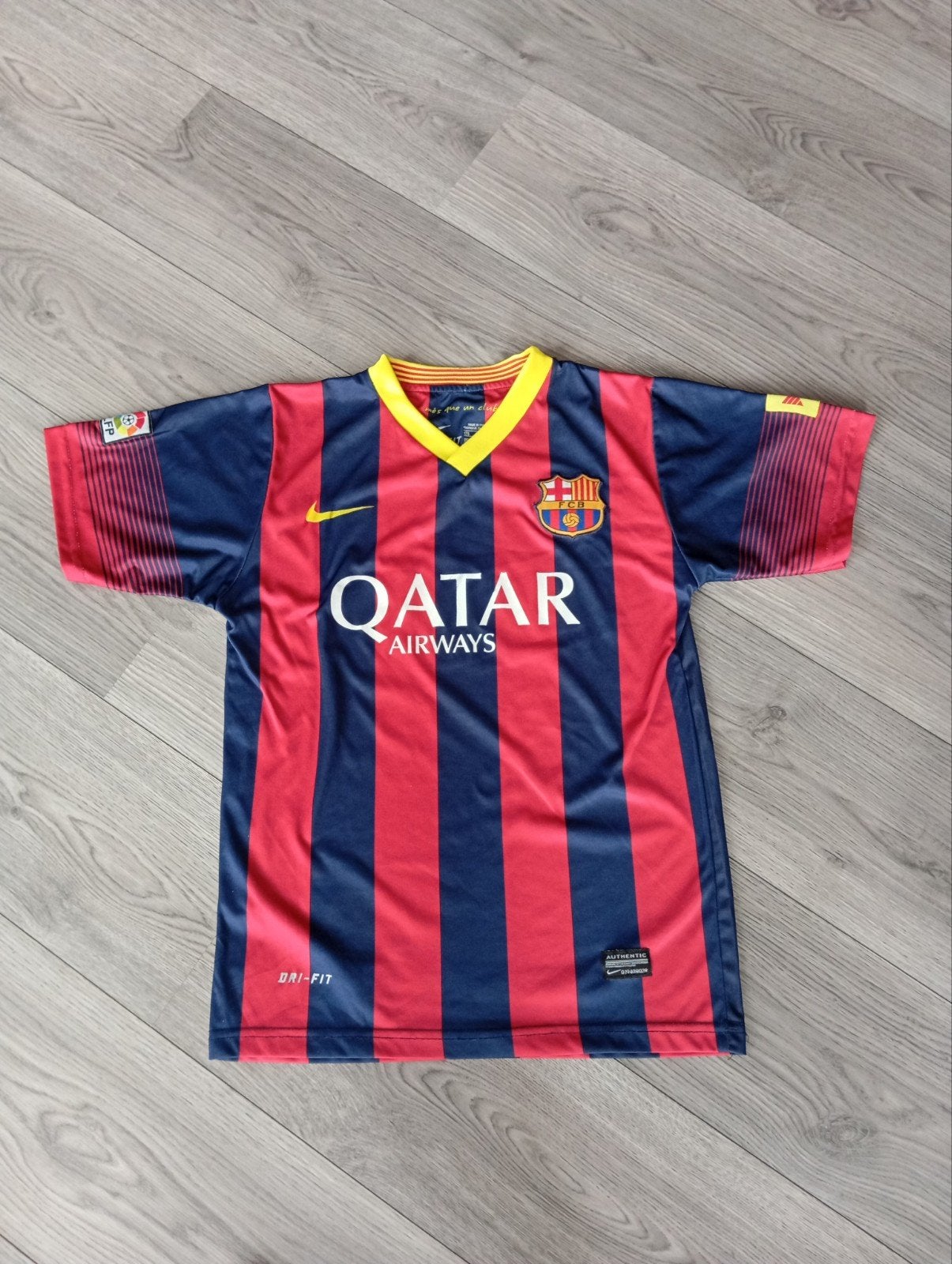 Messi voetbal shirt t-shirt maat 176, Maat XS of kleiner, Ophalen of Verzenden, Gebruikt, Shirt
