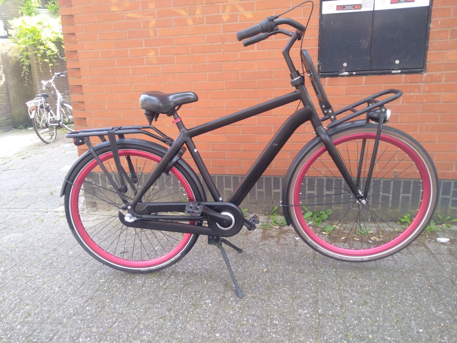 Nette -Dutch Flavor BAM- Herenfiets 28 Inch 3V Goedestaat!, Auto diversen, Fietsendragers, Zo goed als nieuw, Dakdrager, Ophalen of Verzenden