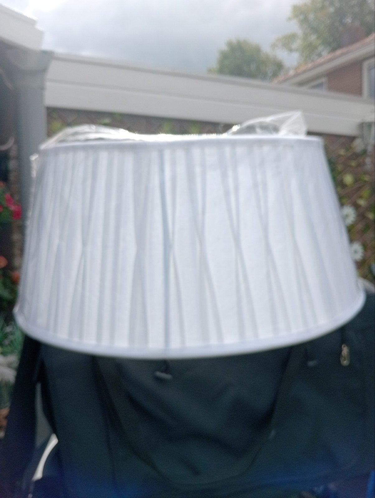 Nieuwe witte lampenkap van Collectione, Overige typen, Wit, Rond, Nieuw