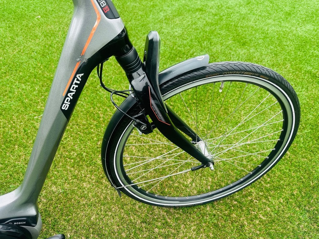 Sparta M8B elektrische Damesfiets 61cm 500 wh accu gebruikt, Niet ingevuld, Sparta, Gebruikt, Niet ingevuld