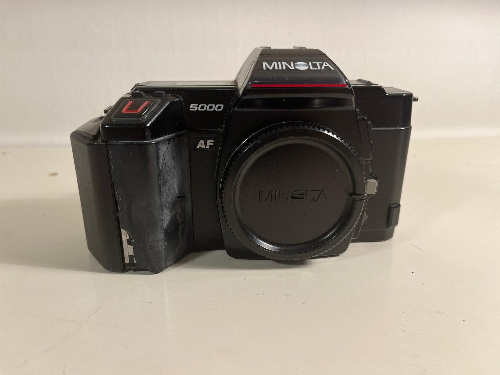 Minolta 5000 AF Spiegelreflexcamera - Vintage Camera, Ophalen of Verzenden, Gebruikt, Spiegelreflex, Minolta