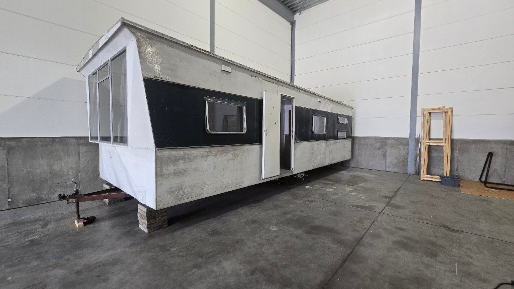Oude stacaravan / sloopcaravan gratis af te halen, Ophalen, Gebruikt, Overige metalen