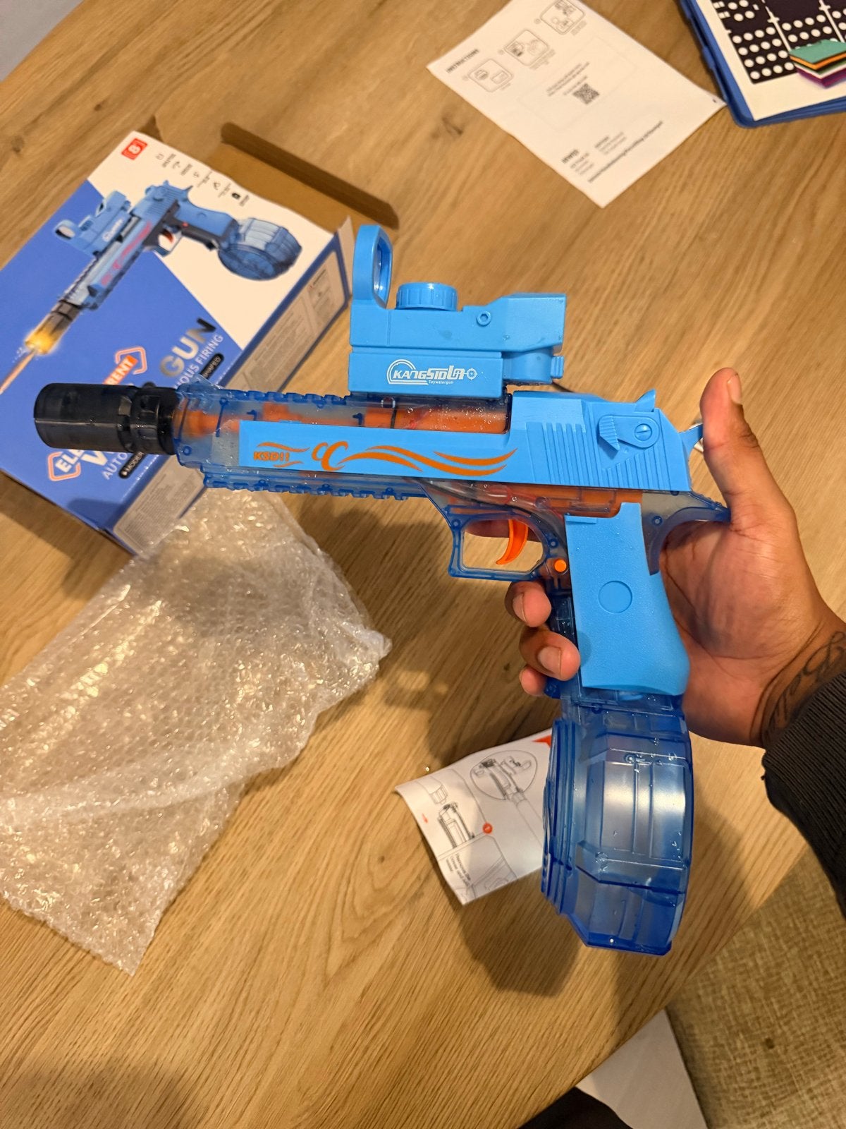 Viral Elektrische Waterpistool met Lichteffect - Nieuw!, Ophalen, Nieuw