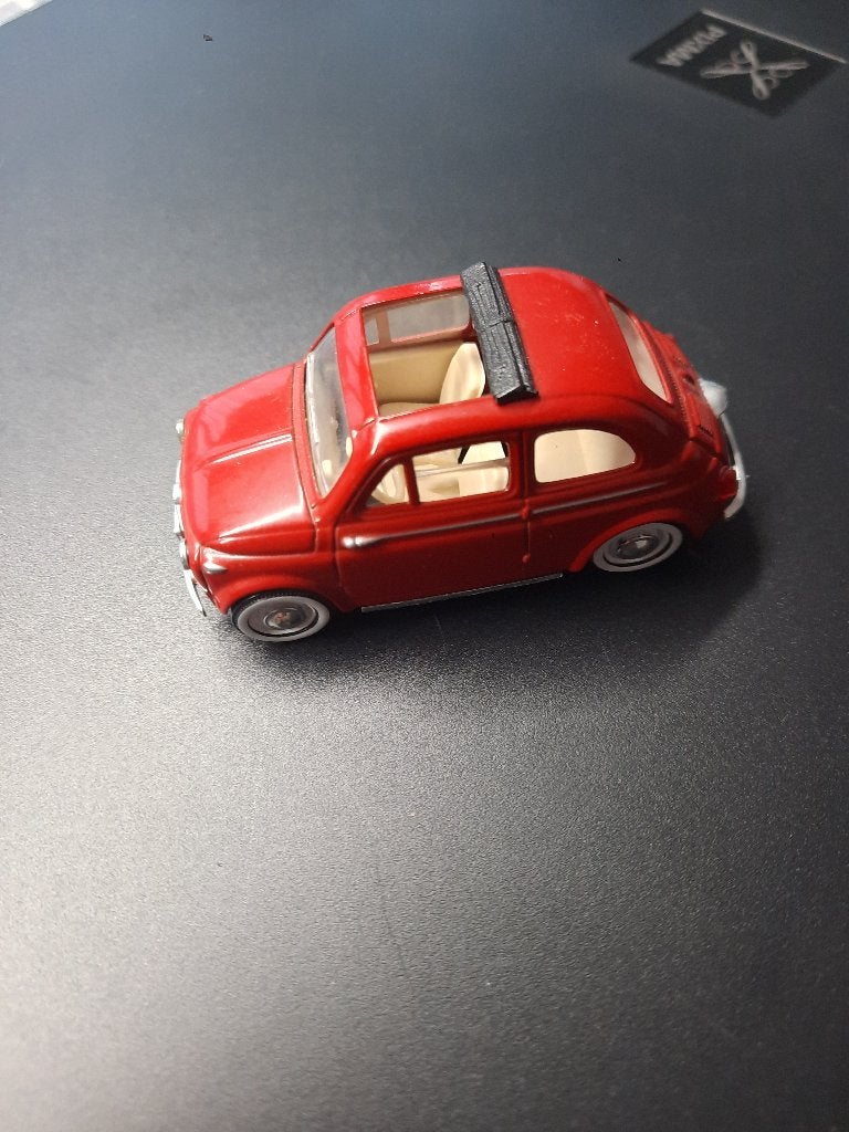 Solido.  Fiat 500 1957. Als nieuw. 1:43, Hobby en Vrije tijd, Modelauto's | 1:43, Ophalen of Verzenden, Zo goed als nieuw, Auto