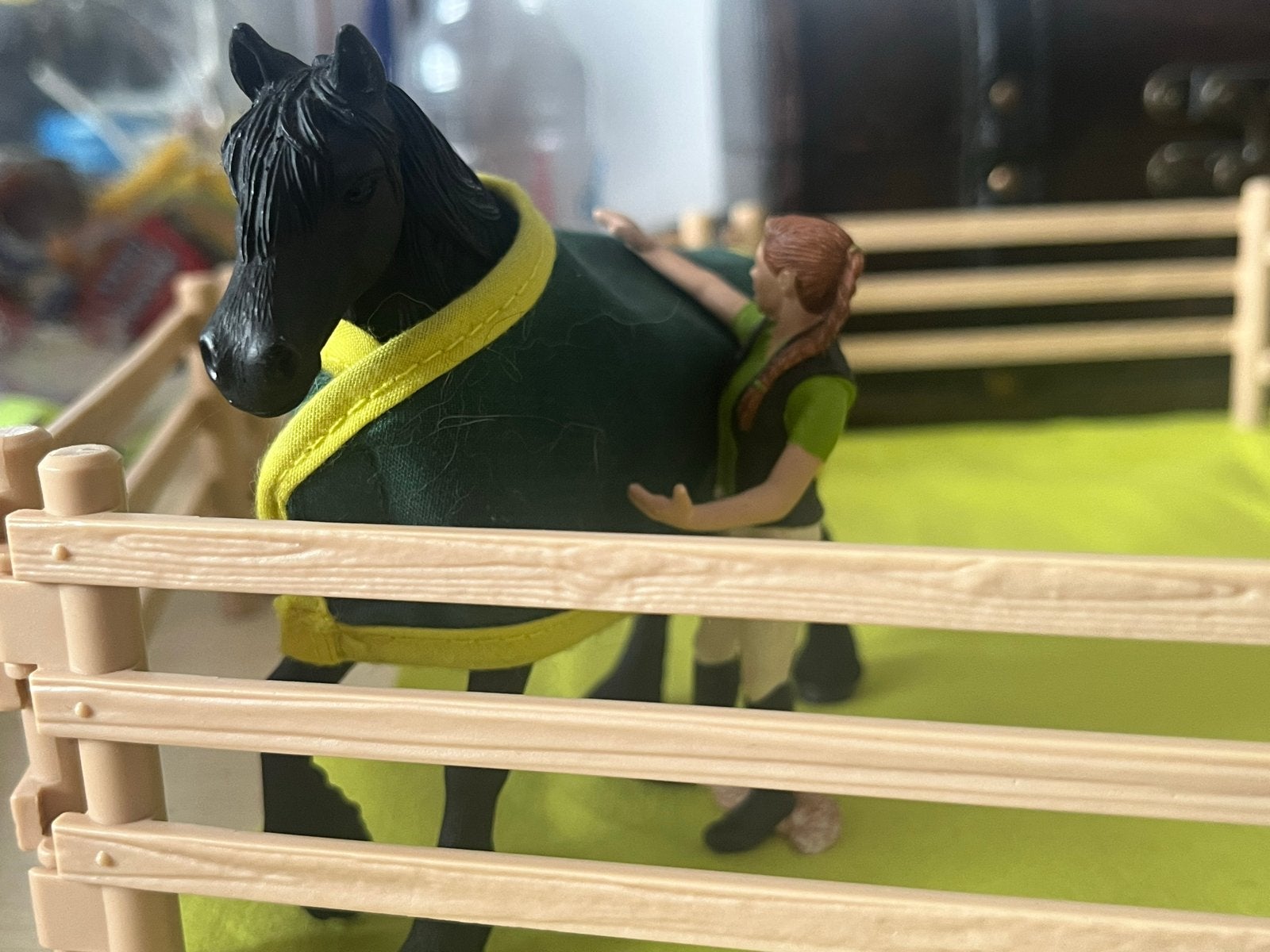 Schleich paarden en ruiters speelset, Ophalen of Verzenden, Gebruikt