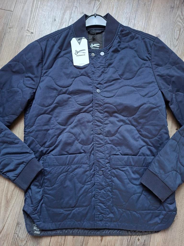 DENHAM jacket maat S, Kleding | Heren, Jassen | Zomer, Blauw, Nieuw, Ophalen of Verzenden, Maat 46 (S) of kleiner