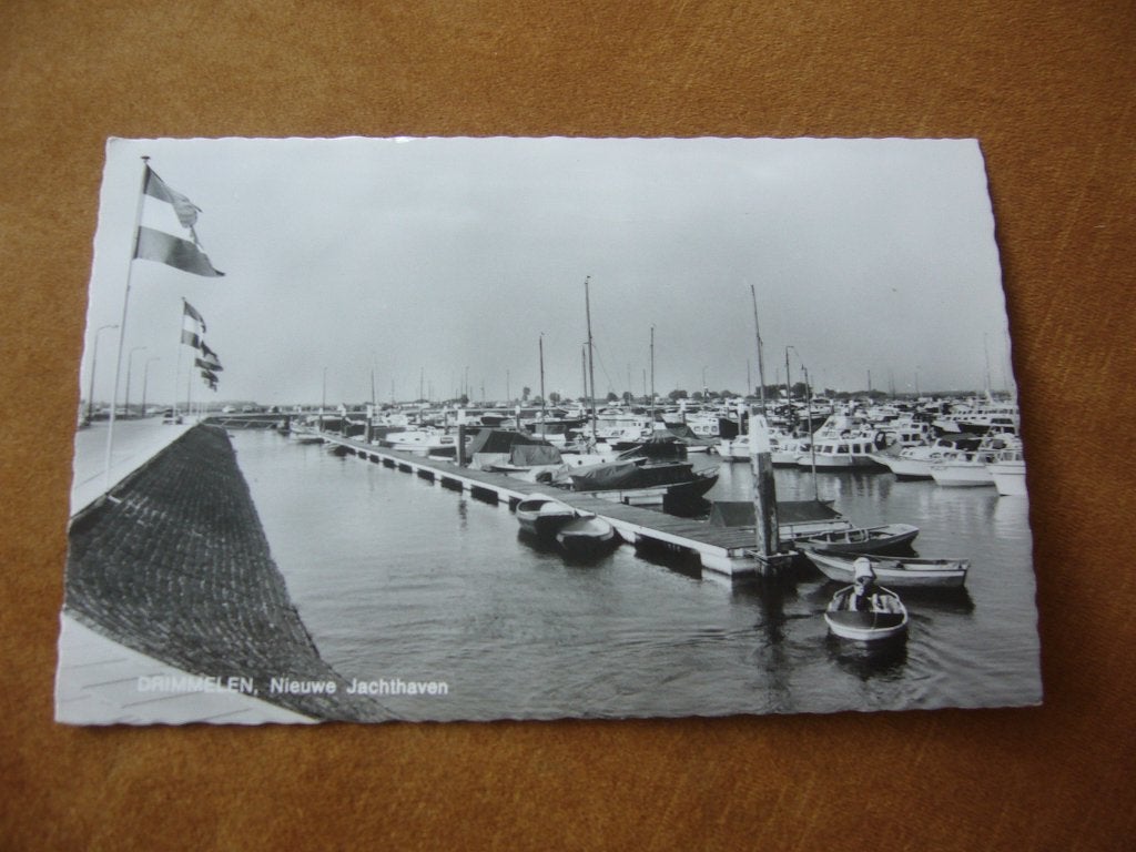 DRIMMELEN  =  NIEUWE JACHTHAVEN, Ophalen of Verzenden, 1940 tot 1960, Ongelopen