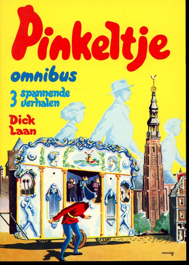 Pinkeltje omnibus - 3 spannende verhalen - Dick Laan - 1975, Fictie algemeen, Dick Laan, Ophalen of Verzenden, Zo goed als nieuw