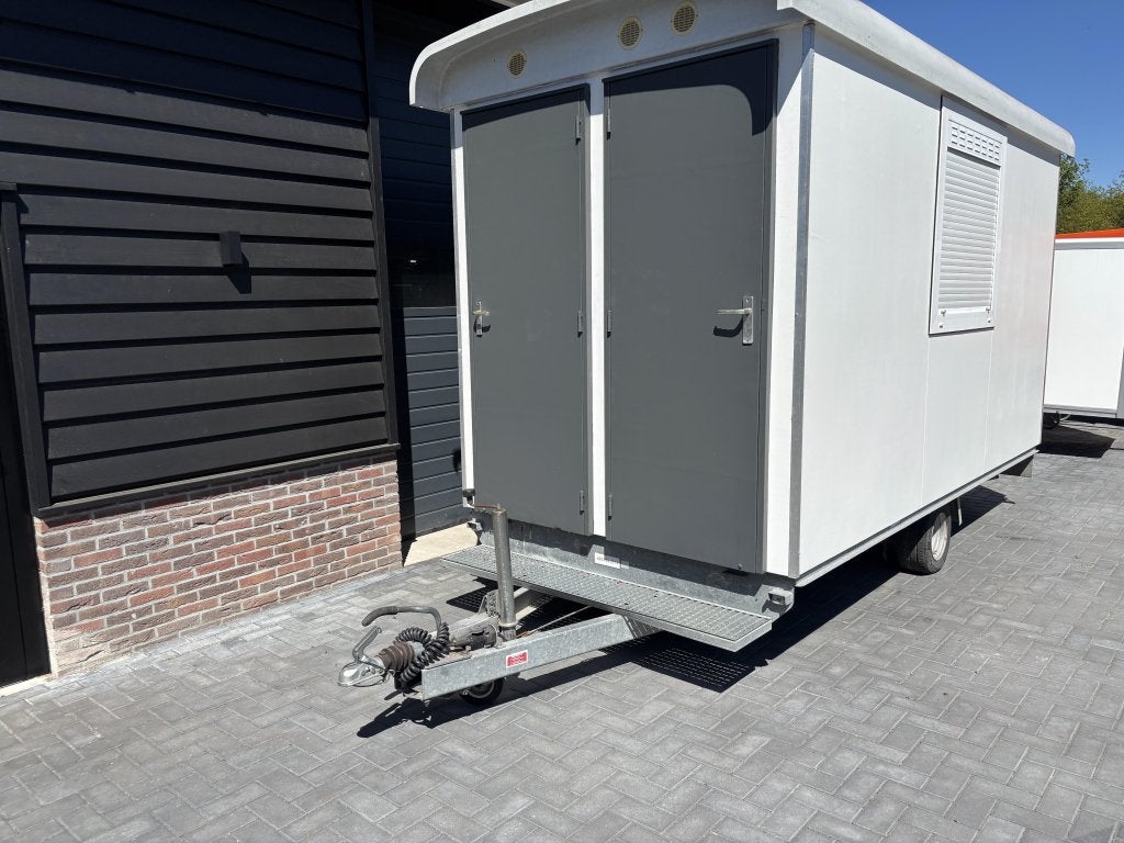 Henra schaftwagen schaftkeet met toilet 2013, Auto diversen, Aanhangers en Bagagewagens, Gebruikt