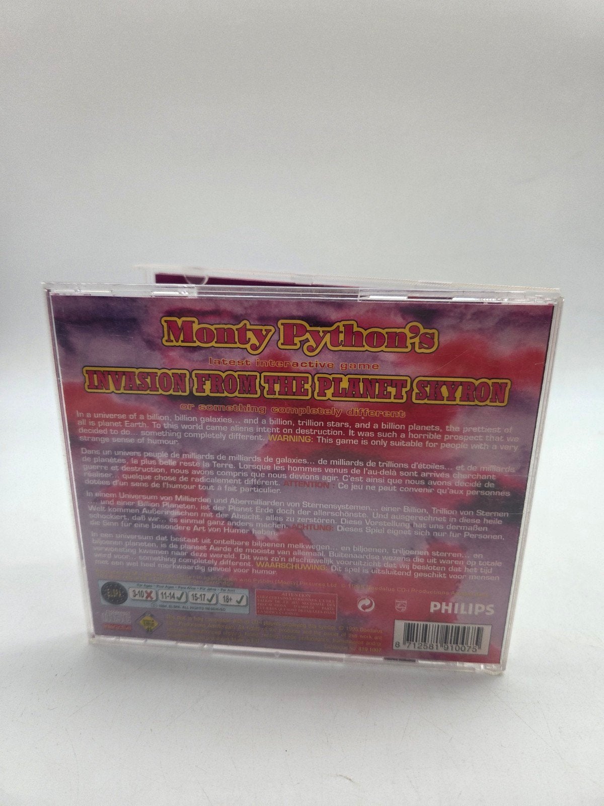 Monty Python's Invasion from the Planet Shyron CD-i, Postbus 90050, 5600 PB Eindhoven, Nederland, Gebruikt, Overige genres, 1 speler