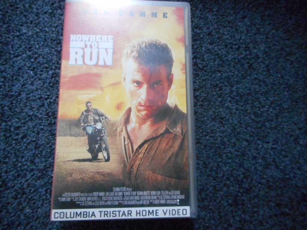 NOWHERE TO RUN! Aktie Klassieker met J.C van Damme Op VIDEO!, Vanaf 16 jaar, Verzenden, Zo goed als nieuw, Actie en Avontuur