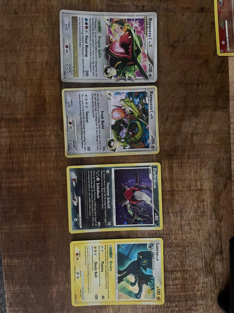 Verschillende Pokémon kaarten, Ophalen of Verzenden, Zo goed als nieuw, Meerdere kaarten