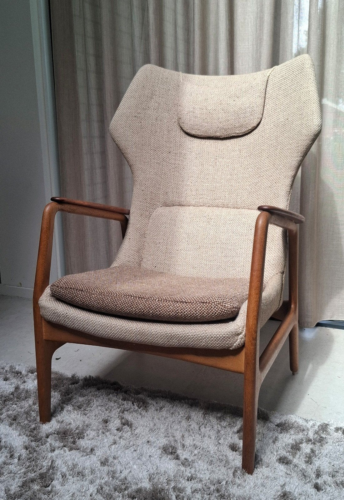 Vintage Bovenkamp fauteuil - Deens design, Ophalen of Verzenden